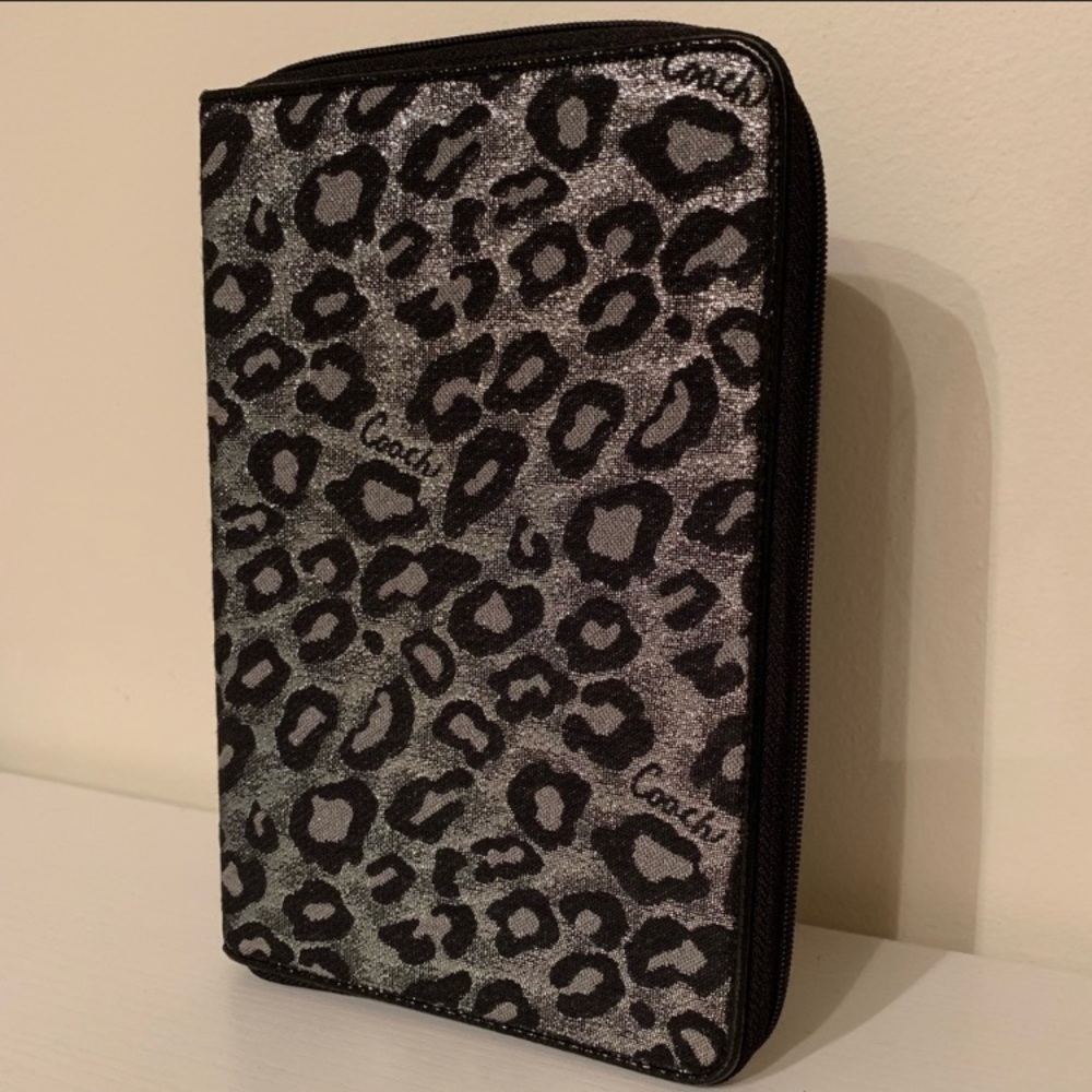 Coach Leopard Glitter Tablet Case
